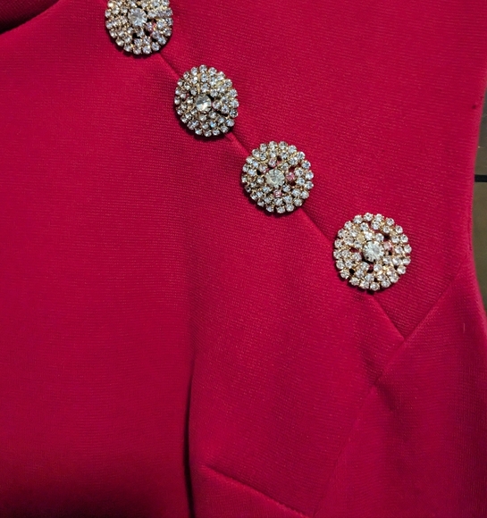 Vintage 60's Oriental Style Evening Gown - Picture 3 of 3